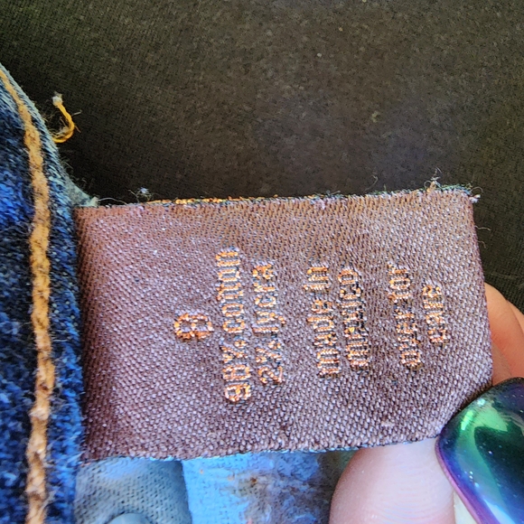 The Limited‎ Blue Straight Jeans with Vintage Appeal - Picture 3 of 5